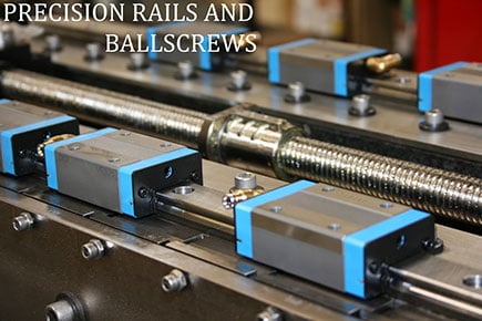 Pecision Rails, Ballscrews, Machine Upgrades